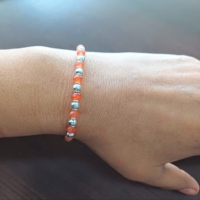 PULSERA CORAL NARANJA - Imagen 1