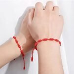 Pulsera Roja de 7 Nudos