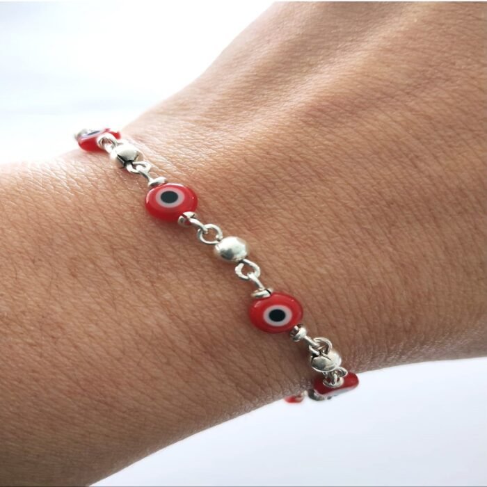PULSERA OJO TURCO ROJO - Imagen 1