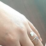 ANILLO  CORAZÓN Y ZIRCÓN