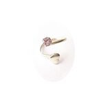 ANILLO  CORAZÓN Y ZIRCÓN - Imagen 3