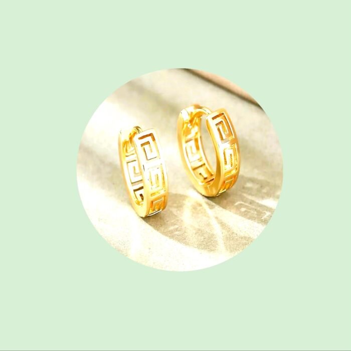 ARGOLLA ENCHAPADA EN 18K - Imagen 1