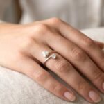 ANILLO  CORAZÓN Y ZIRCÓN