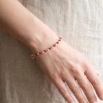 PULSERA CORAL ROJO