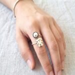 ANILLO OSITO  EN PLATA
