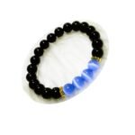 PULSERA  OJO DE GATO Y ONIX - Imagen 2