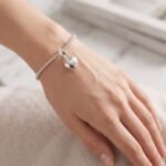 Chaquira de Plata Dije de Corazón