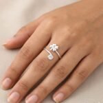 ANILLO TREBOL / ZIRCON