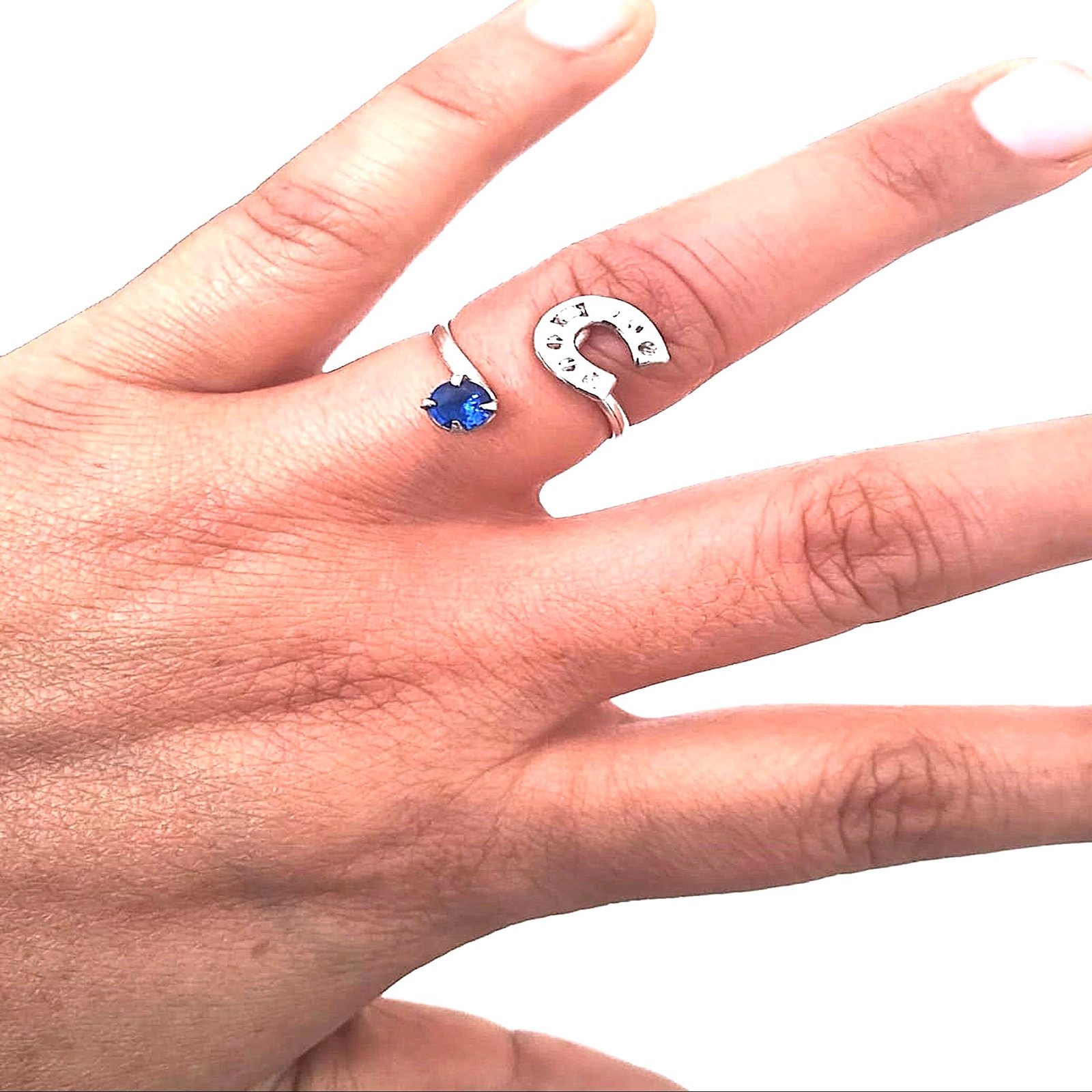 página02 ANILLO HERRAJE / ZIRCON - Imagen 1