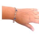 PULSERA CORAZON Y ZIRCON - Imagen 2