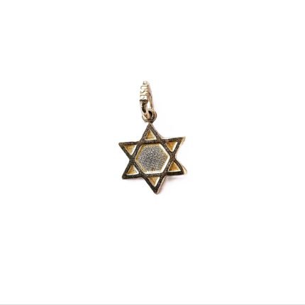 Dije Estrella de David en Plata